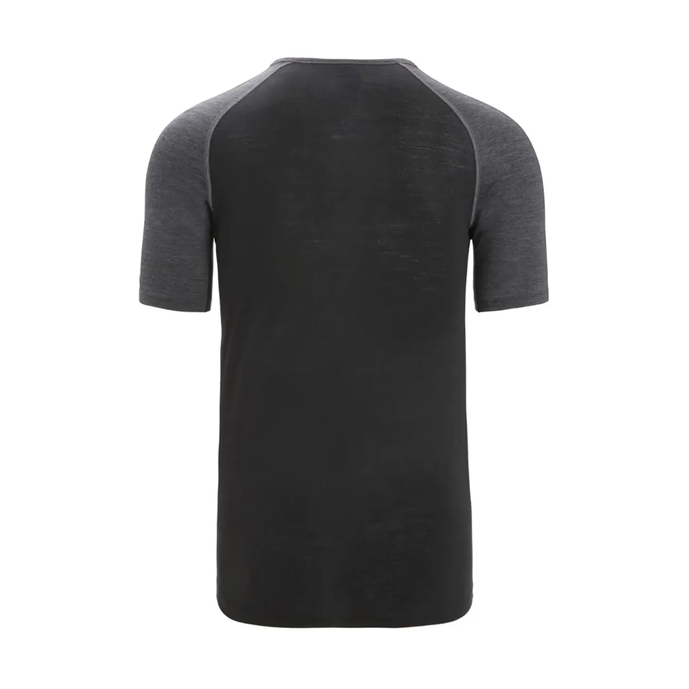 Et Grønnere Valg Uldoverdele<Icebreaker Mens 125 ZoneKnit S/S Crewe Sort (JET HTHR/BLK/METRO H/CB)