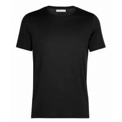 Et Grønnere Valg T-Shirts<Icebreaker Mens Tech Lite II S/S Tee 2021 model Sort (BLACK)
