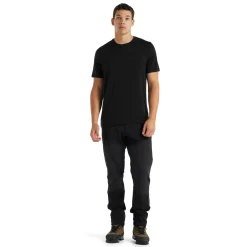 Et Grønnere Valg T-Shirts<Icebreaker Mens Tech Lite II S/S Tee 2021 model Sort (BLACK)