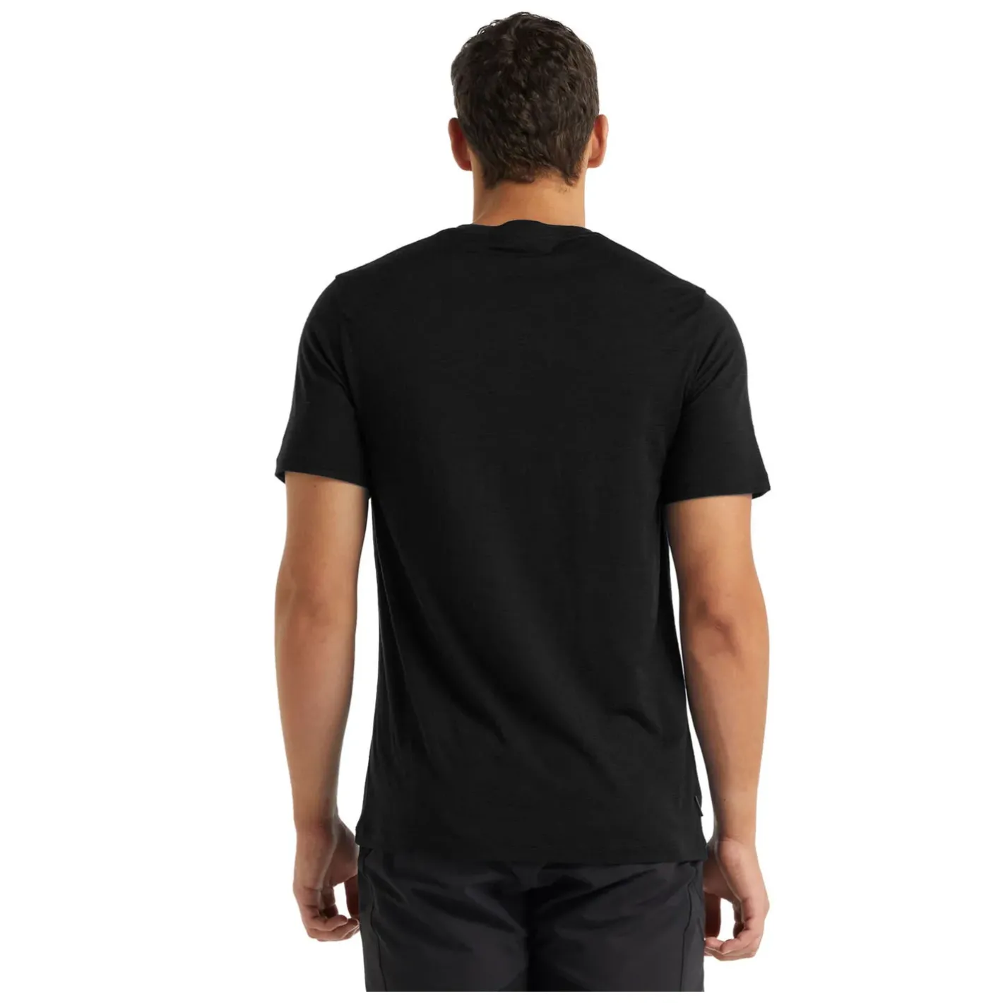 Et Grønnere Valg T-Shirts<Icebreaker Mens Tech Lite II S/S Tee 2021 model Sort (BLACK)