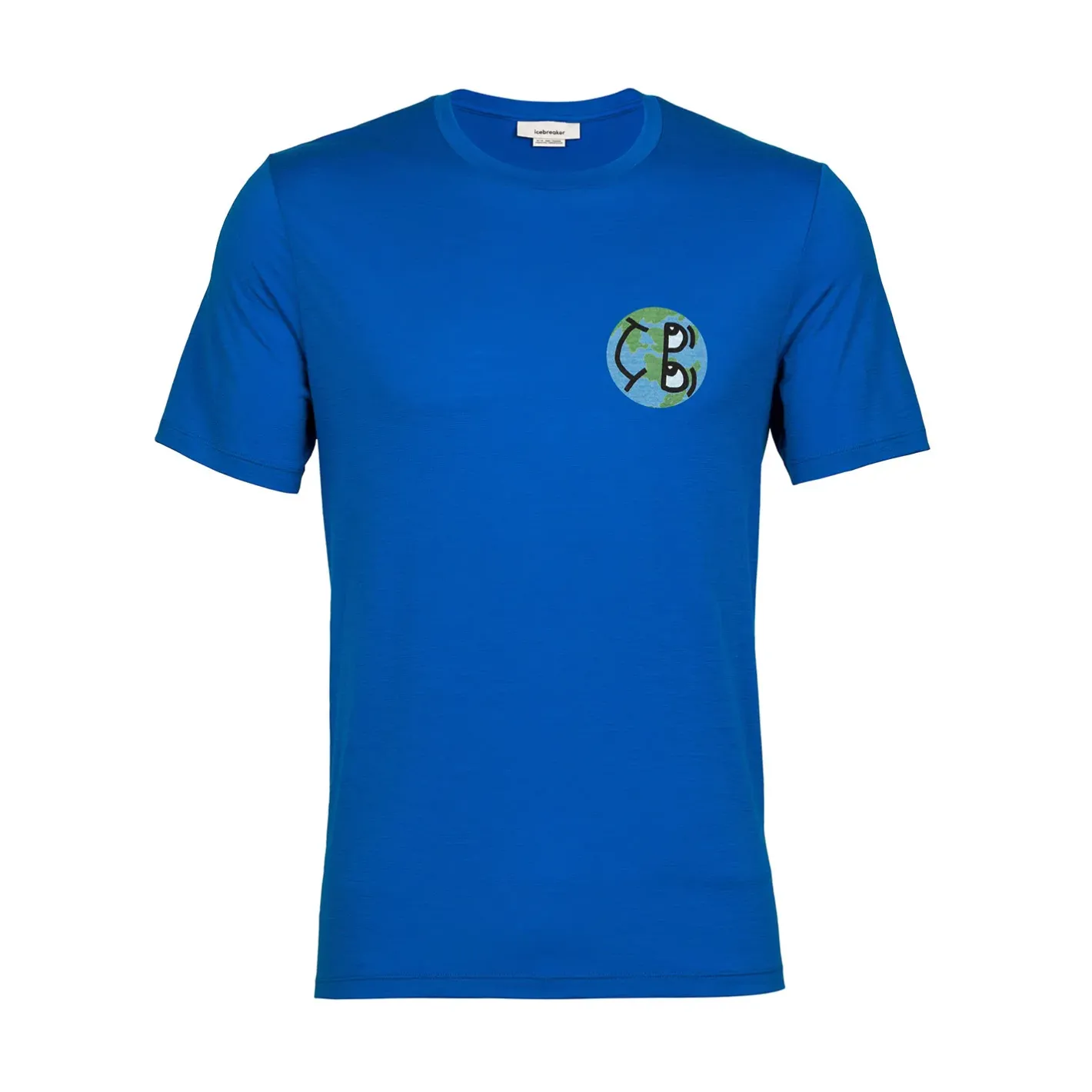 Icebreaker T-Shirts<Mens Tech Lite II S/S Tee Ib Story Blå (LAZURITE)
