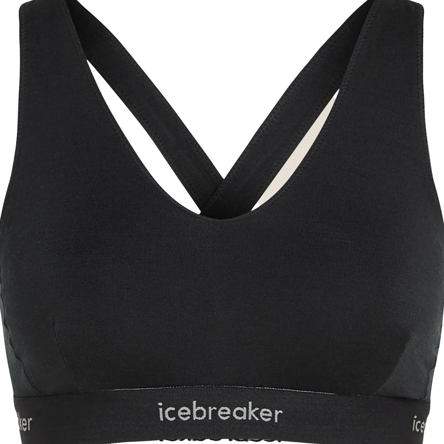 Et Grønnere Valg Toppe<Icebreaker Womens 125 Cool-lite Sprite Racerback Bra Sort (BLACK)