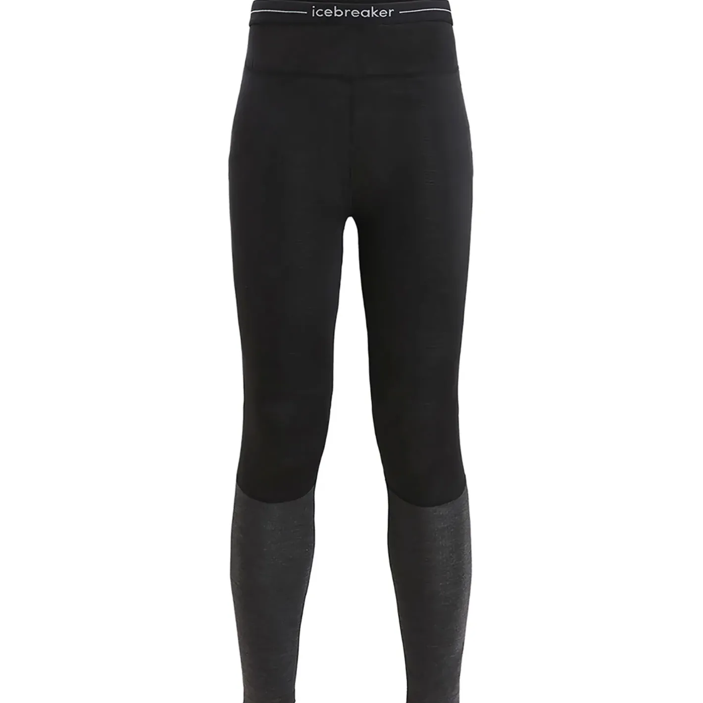 Et Grønnere Valg Uldunderdele<Icebreaker Womens 125 ZoneKnit Leggings Sort (BLACK/JET HTHR/CB)