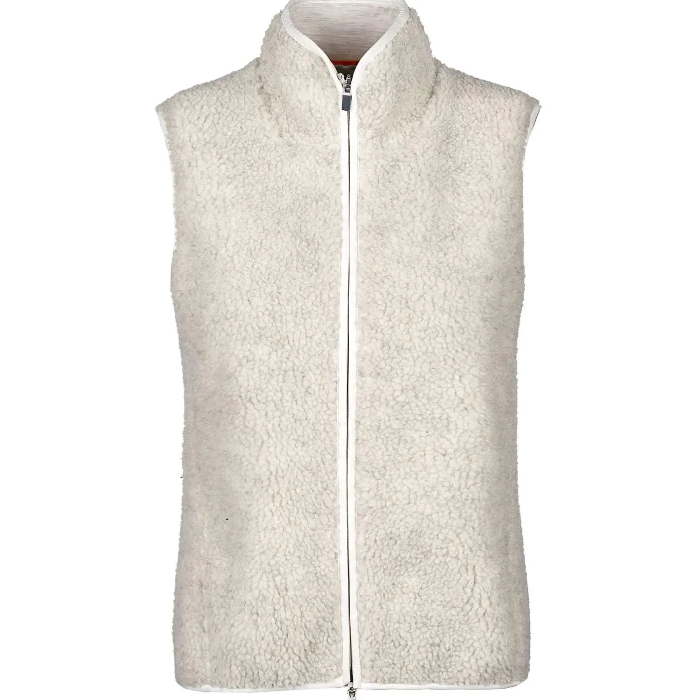 Et Grønnere Valg Veste<Icebreaker Womens Realfleece High Pile Vest Sort (ECRU HTHR)