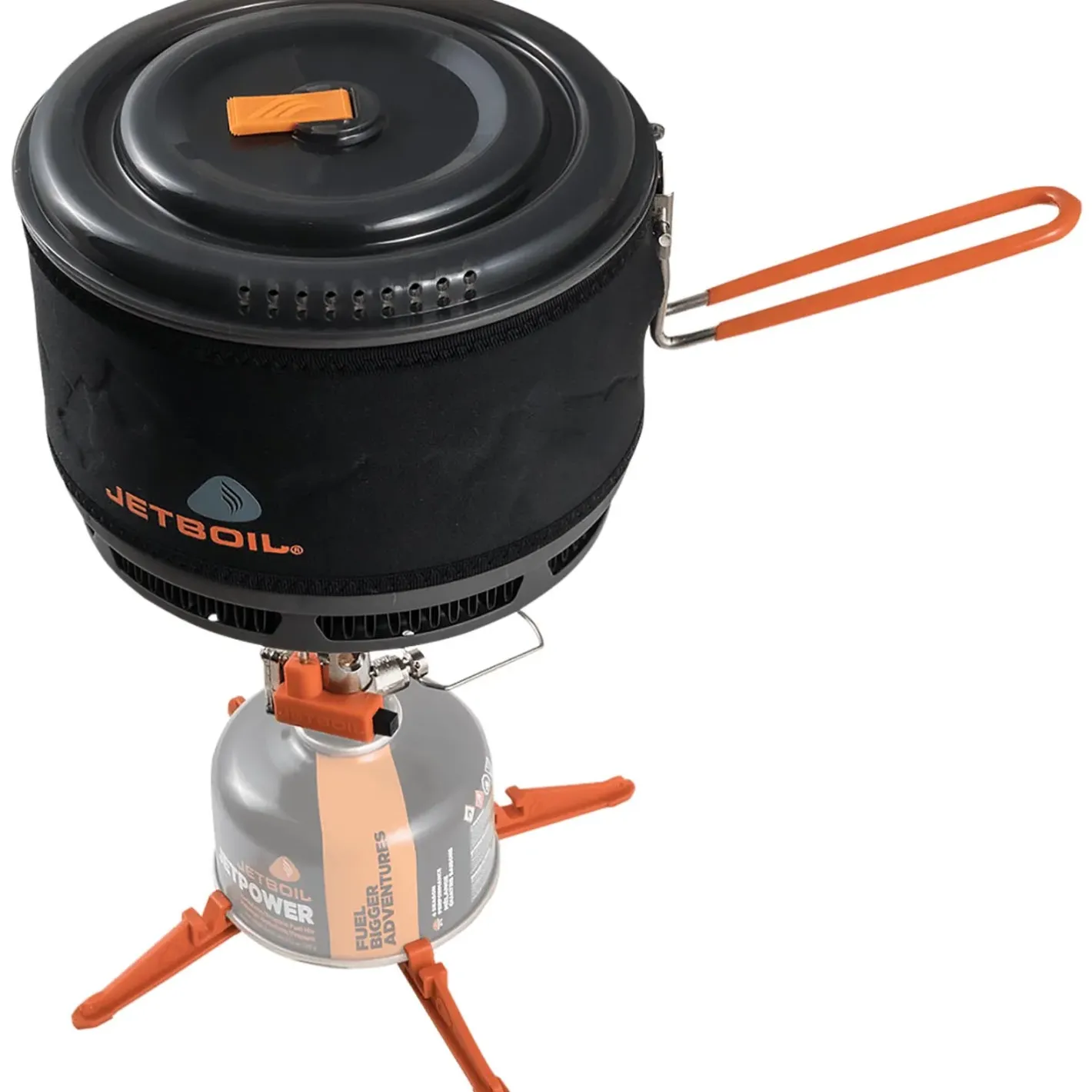 Jetboil Gryder Og Pander<1.5l Ceramic FluxRing Cook Pot Grå (CARBON)