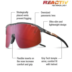 Julbo Solbriller<Density Sort (TRANSLUCENT BLACK/COPPER)