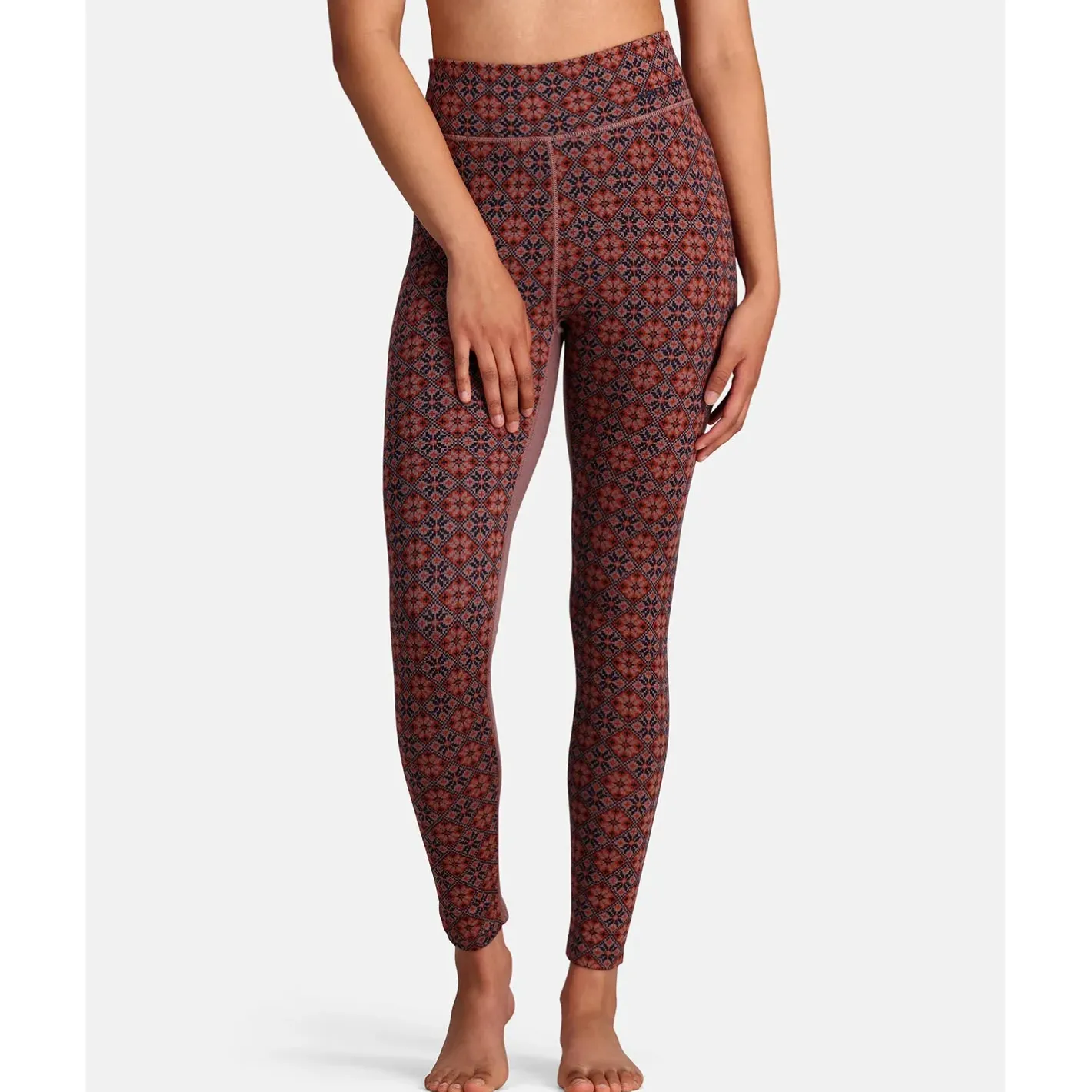 Kari Traa Uldunderdele<Womens Rose Light Pant HW Brun (MAPLE)