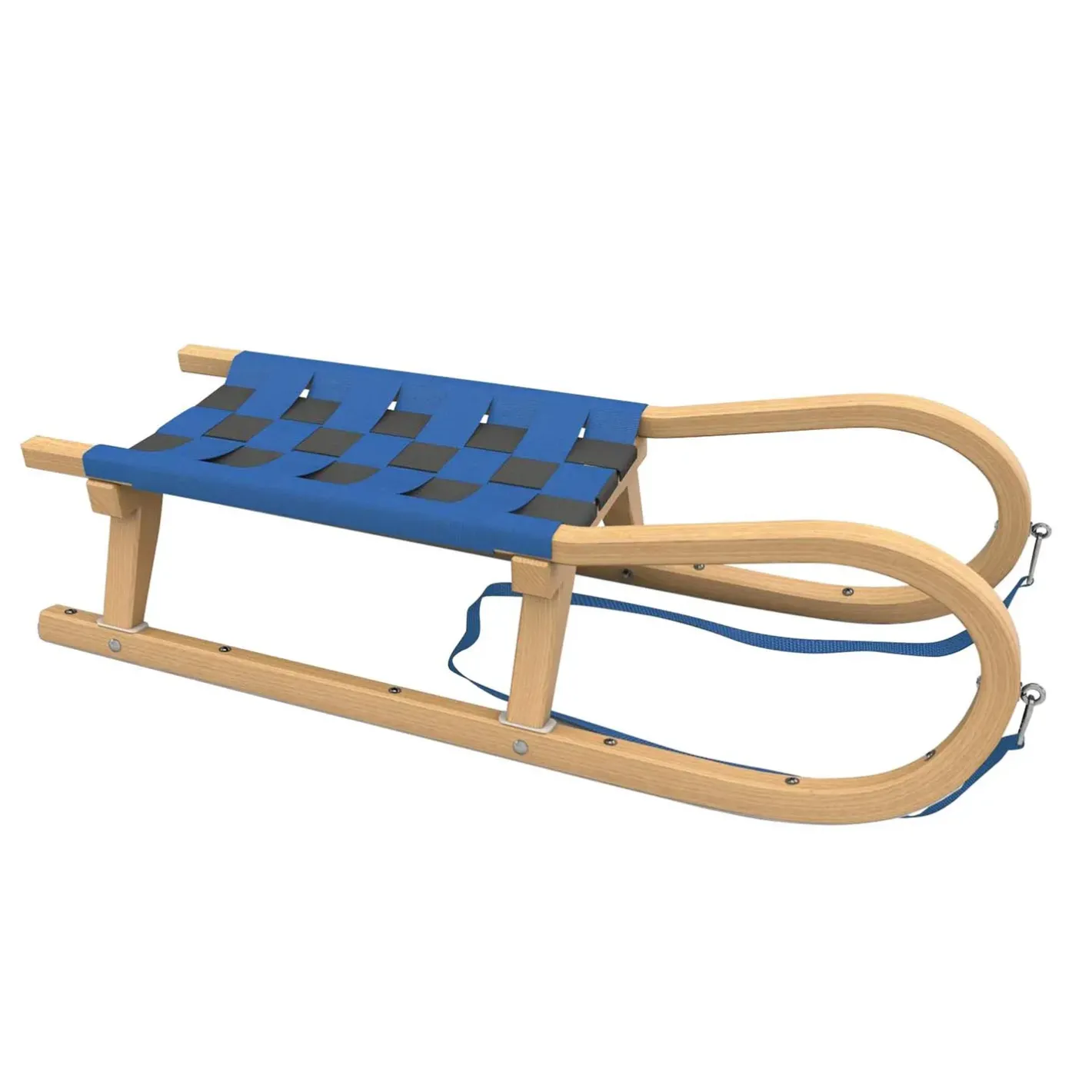 Kathrein Ski- Og Vintersportsudstyr<Family Sledge Two-seater Blå (BLUE/GREY)