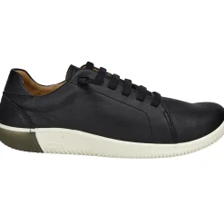 Keen Fritidssko<Mens Knx Lace Sort (BLACK/STAR WHITE)