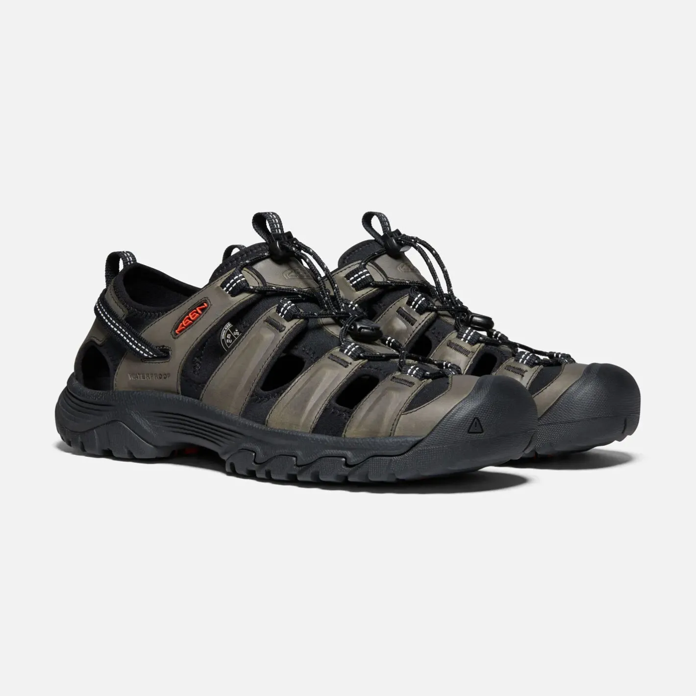Keen Sandaler|Sandaler<Mens Targhee III Sandal Grå (GREY/BLACK)
