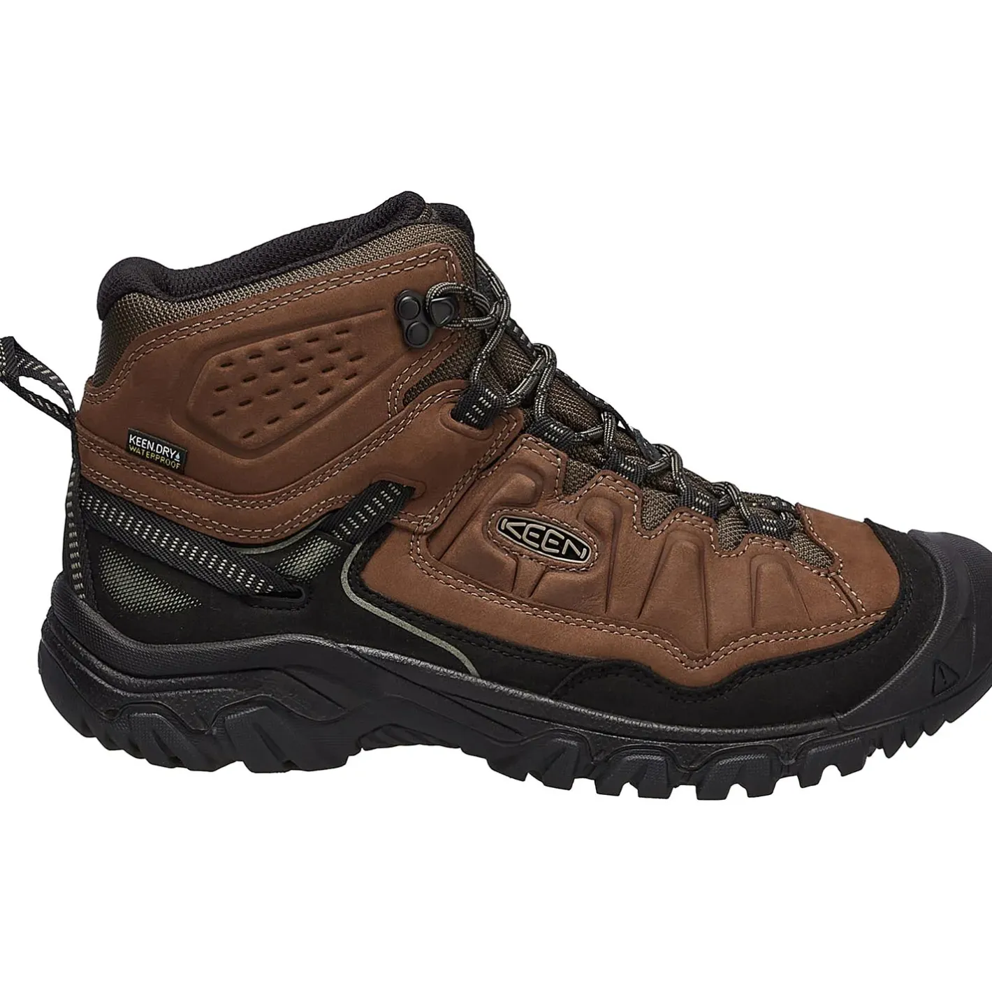 Keen Vandrestøvler|Vandrestøvler<Mens Targhee IV Mid WP Brun (BISON/BLACK)