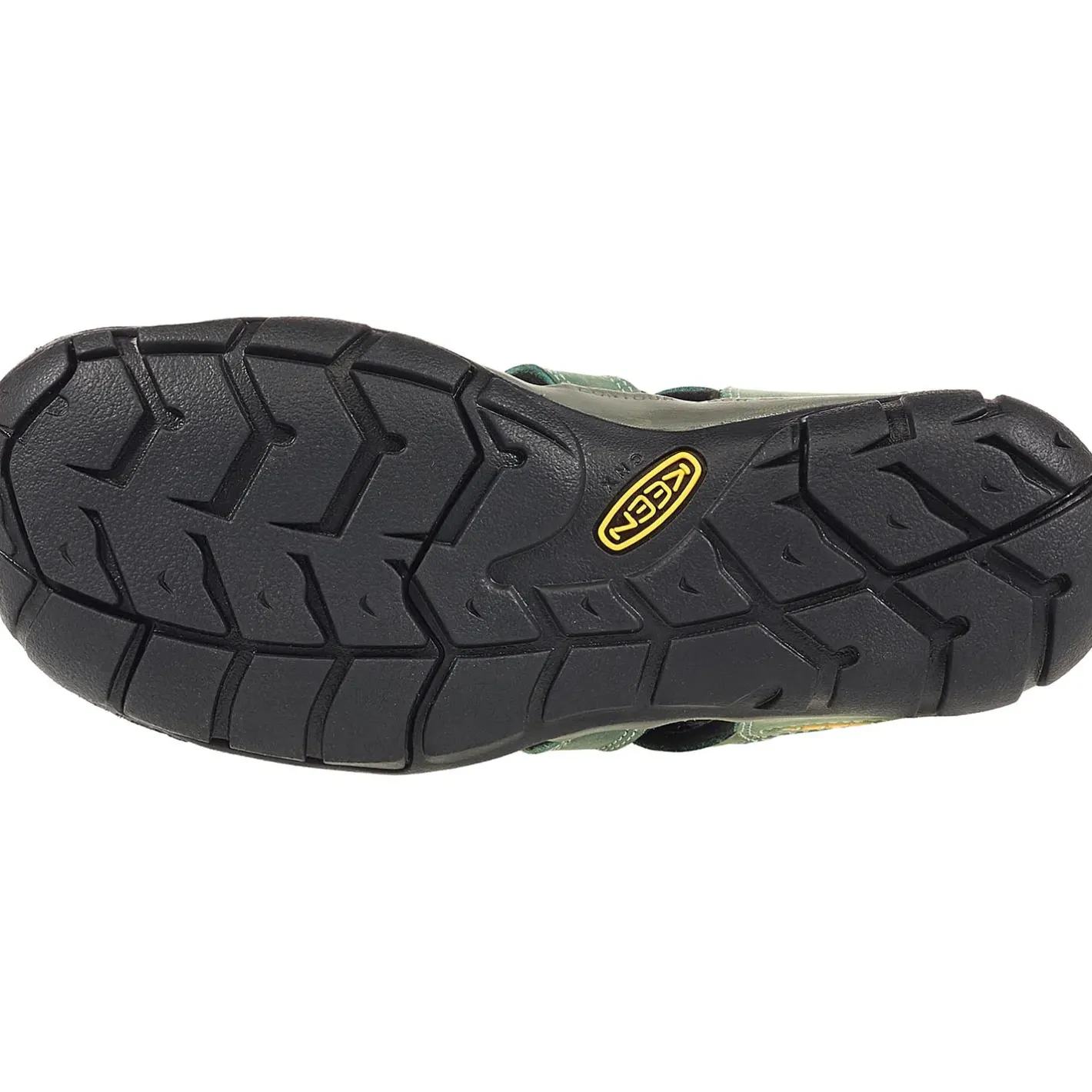 Keen Sandaler|Sandaler<Womens Clearwater CNX Leather Blå (MINERAL BLUE/YELLOW)