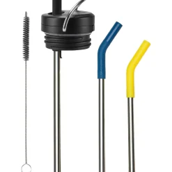 Klean Kanteen Drikkeflasker<Tkwide Twist Cap + Str Kit Sort (BLACK/MIX)