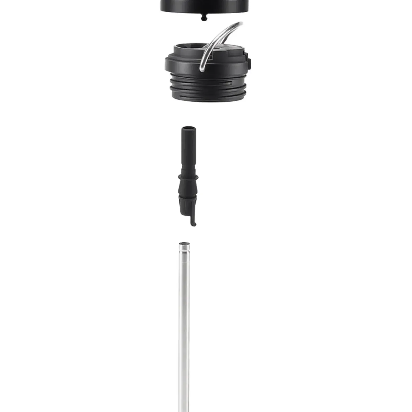 Klean Kanteen Drikkeflasker<Tkwide Twist Cap + Str Kit Sort (BLACK/MIX)