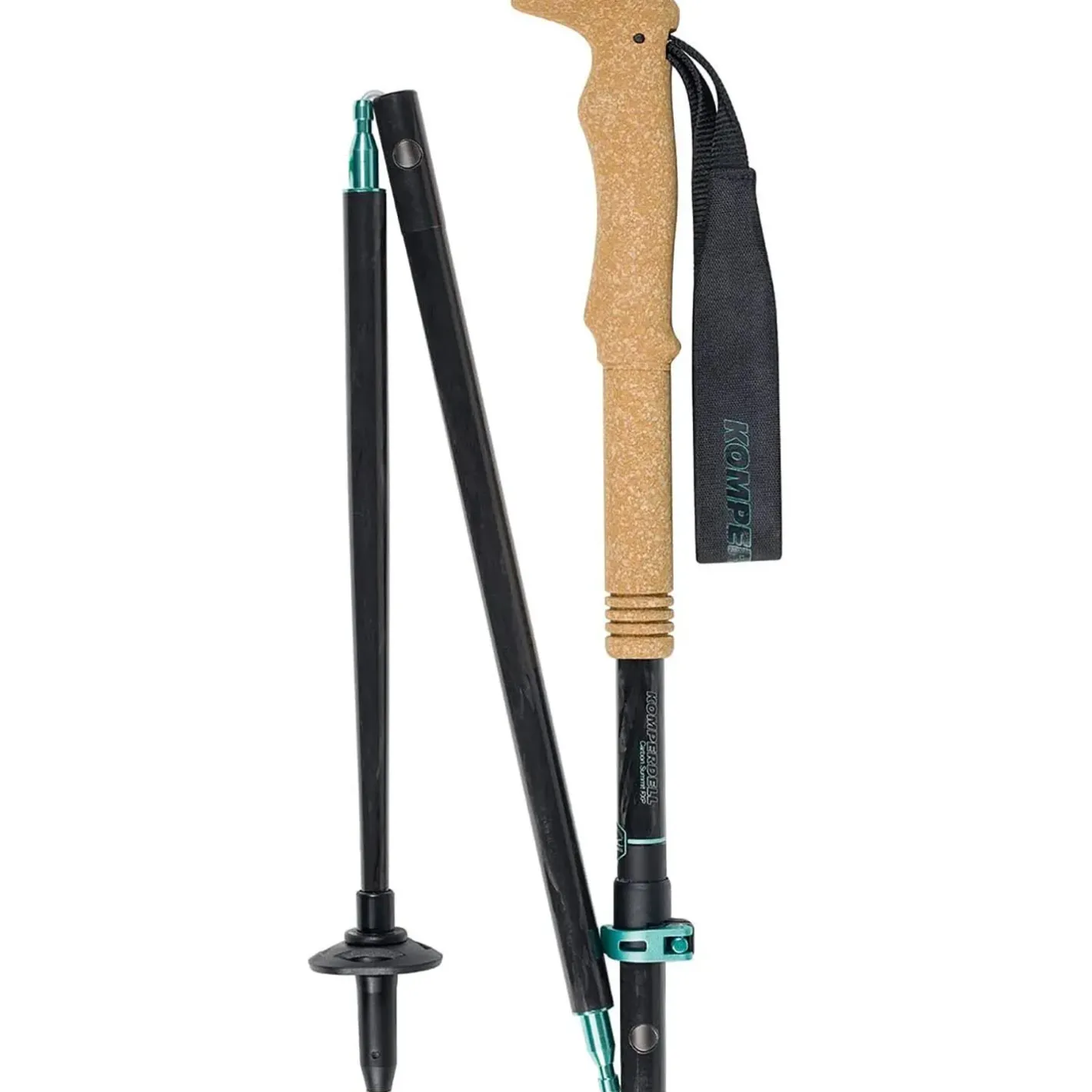 Komperdell Vandrestave<Carbon Fxp4 Summit Vario Compact (pair)