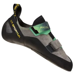 La Sportiva Klatresko|Klatresko<Mens Aragon F2020 model Grå (CLAY/JASMINE GREEN)