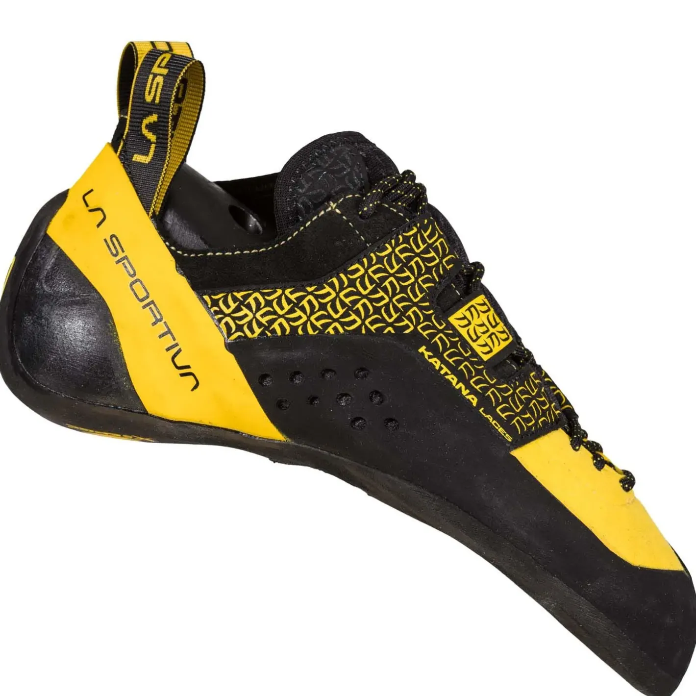 La Sportiva Klatresko|Klatresko<Mens Katana Laces Gul (YELLOW/BLACK)