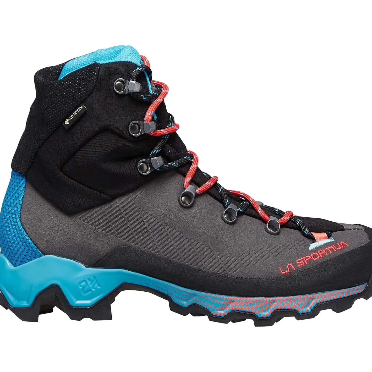 La Sportiva Vandrestøvler|Vandrestøvler<Womens Aequilibrium Trek GTX Grå (CARBON/MALIBU BLUE)