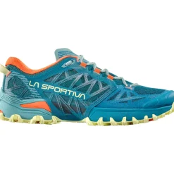La Sportiva Løbesko<Womens Bushido III Blå (EVERGLADE/ZEST)