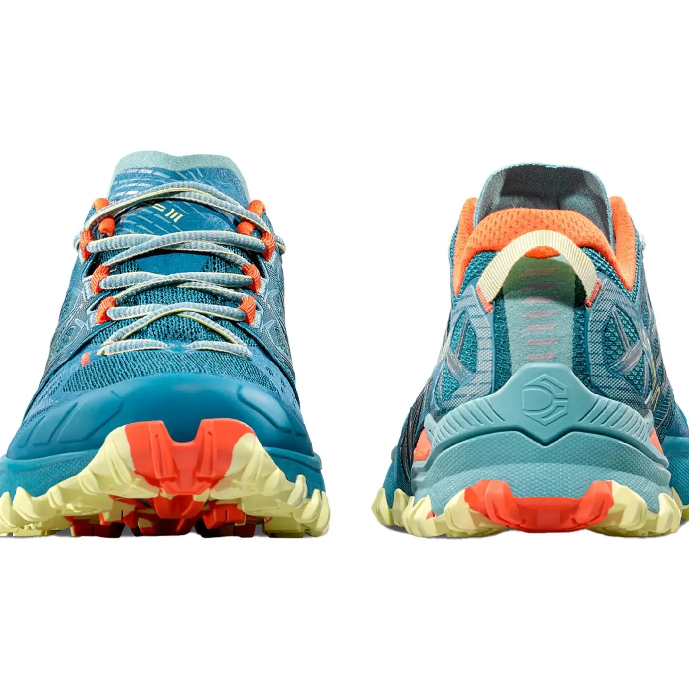 La Sportiva Løbesko<Womens Bushido III Blå (EVERGLADE/ZEST)