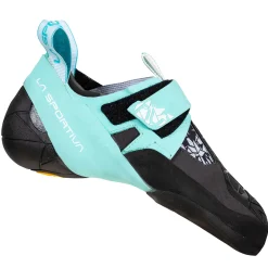 La Sportiva Klatresko|Klatresko<Womens Skwama Vegan Grå (CARBON/TURQUOISE)