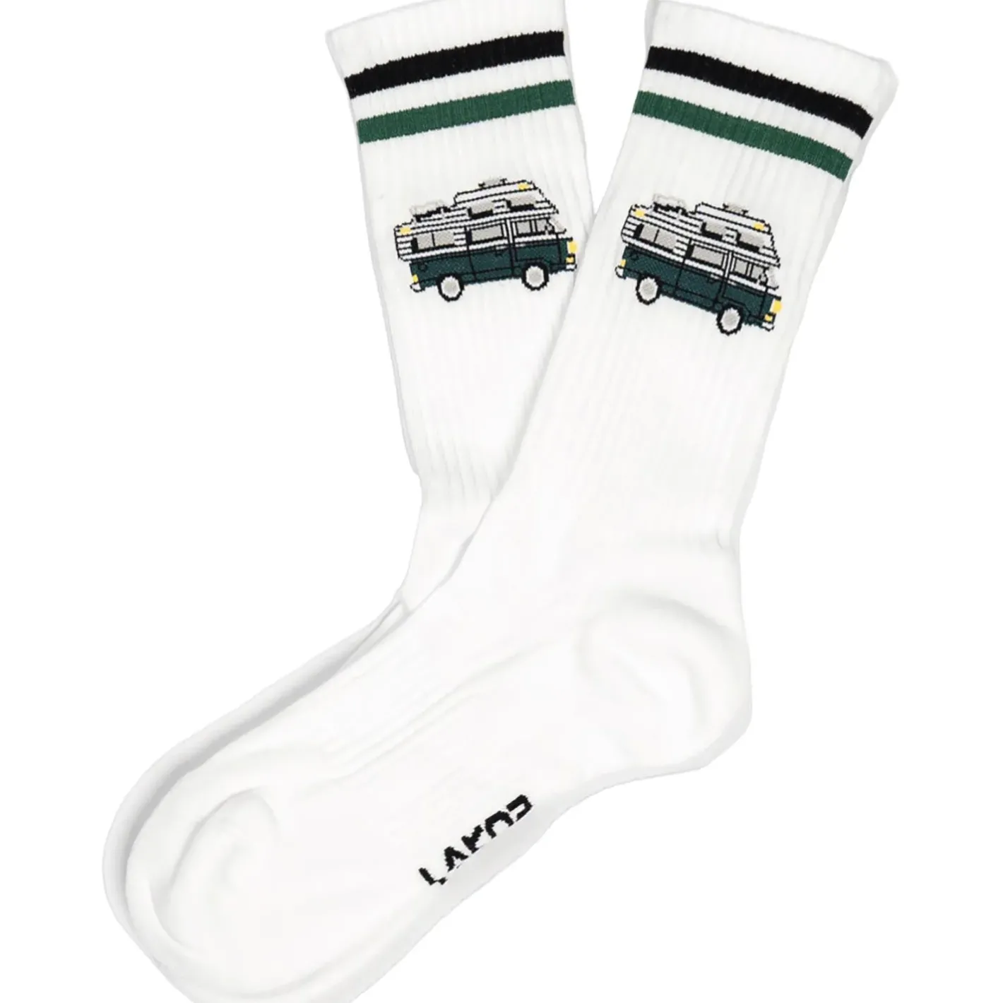 Lakor Hverdagssokker|Hverdagssokker<Forest Camper Socks Hvid (WHITE)