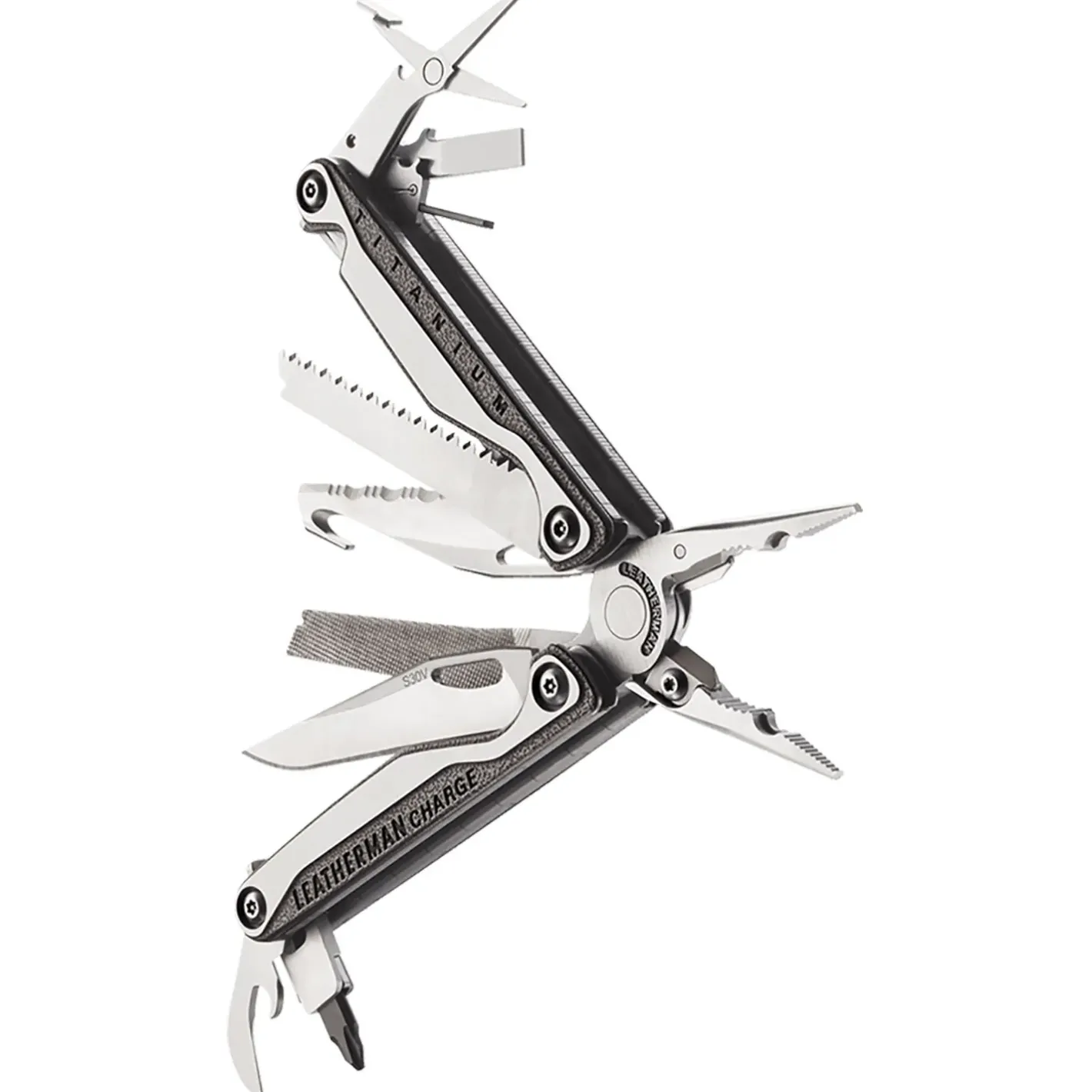 Leatherman Multitools<Charge Plus Nylon Sheath Box Grå (TITANIUM)