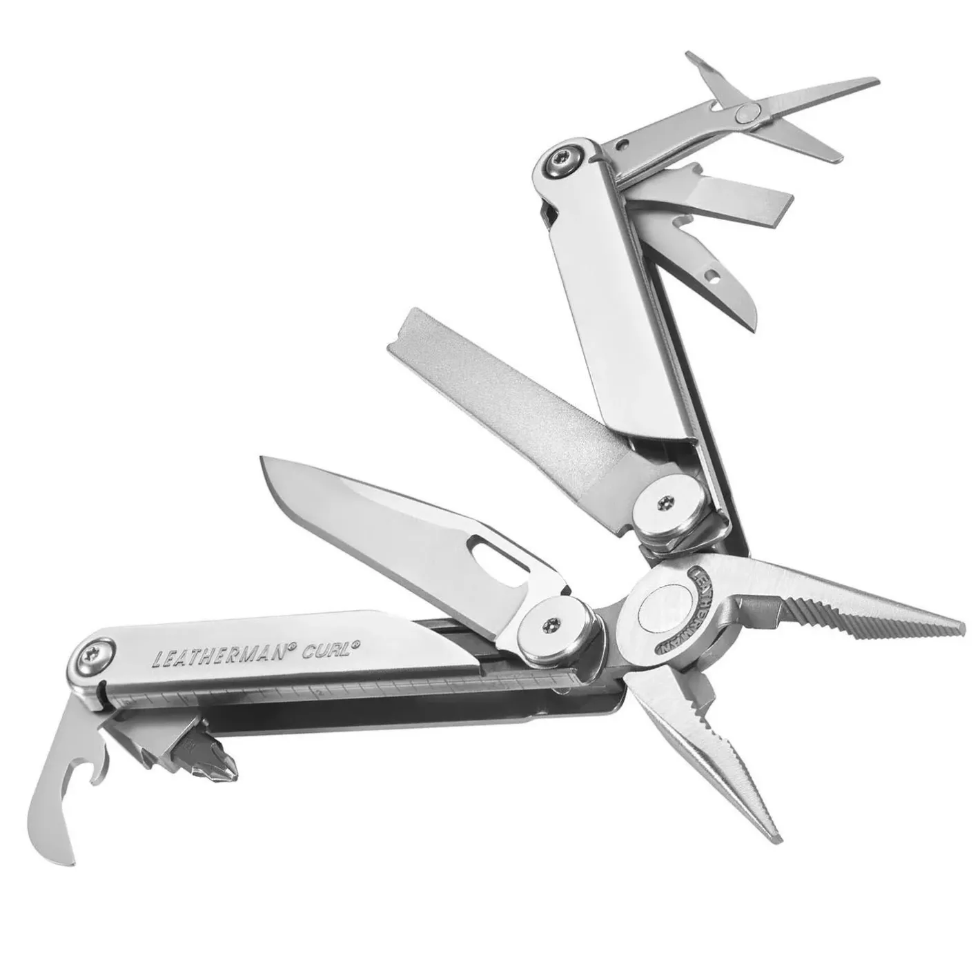 Leatherman Multitools<Curl Grå (STAINLESS STEEL)
