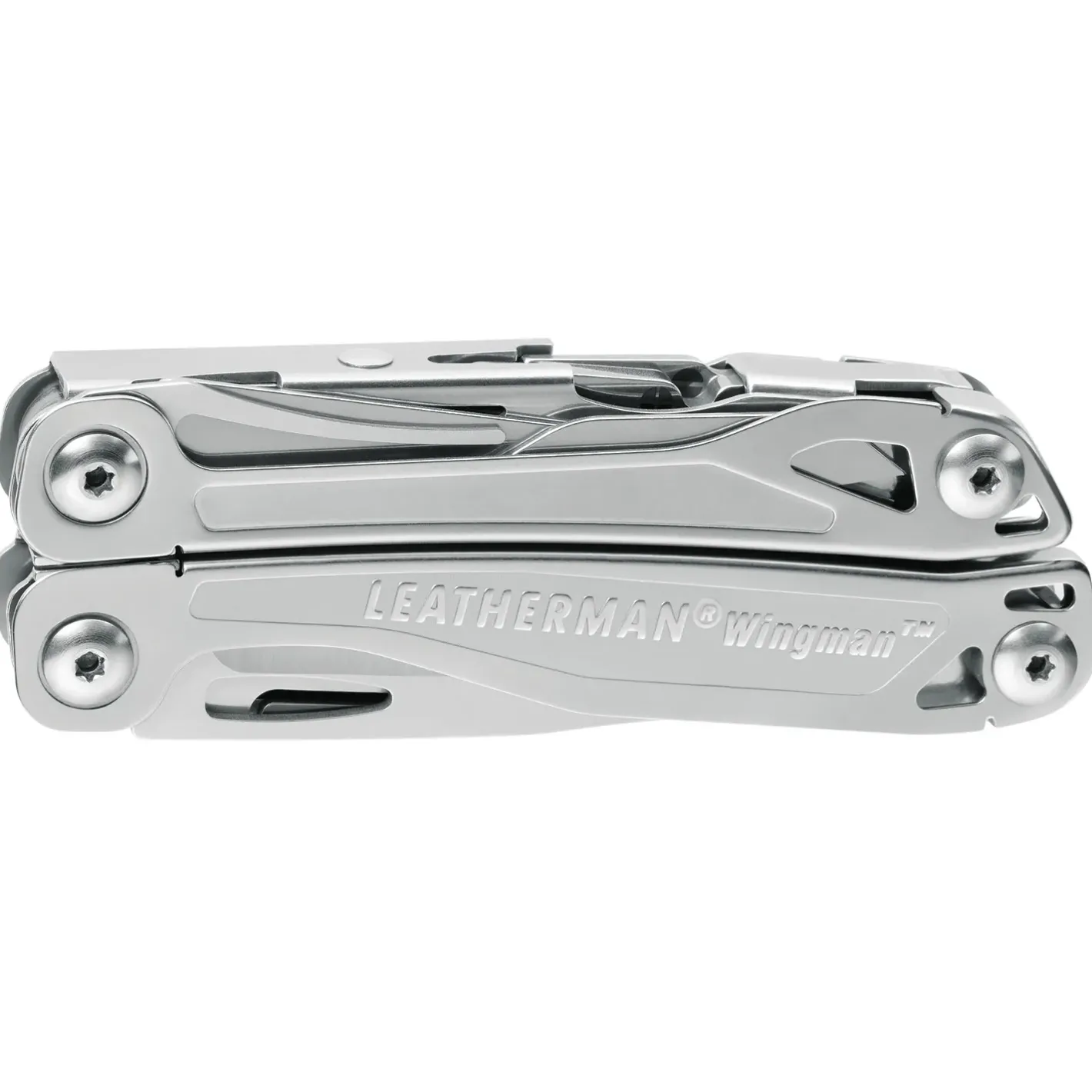 Leatherman Multitools<Wingman Nylon Sheath Grå (STAINLESS STEEL)