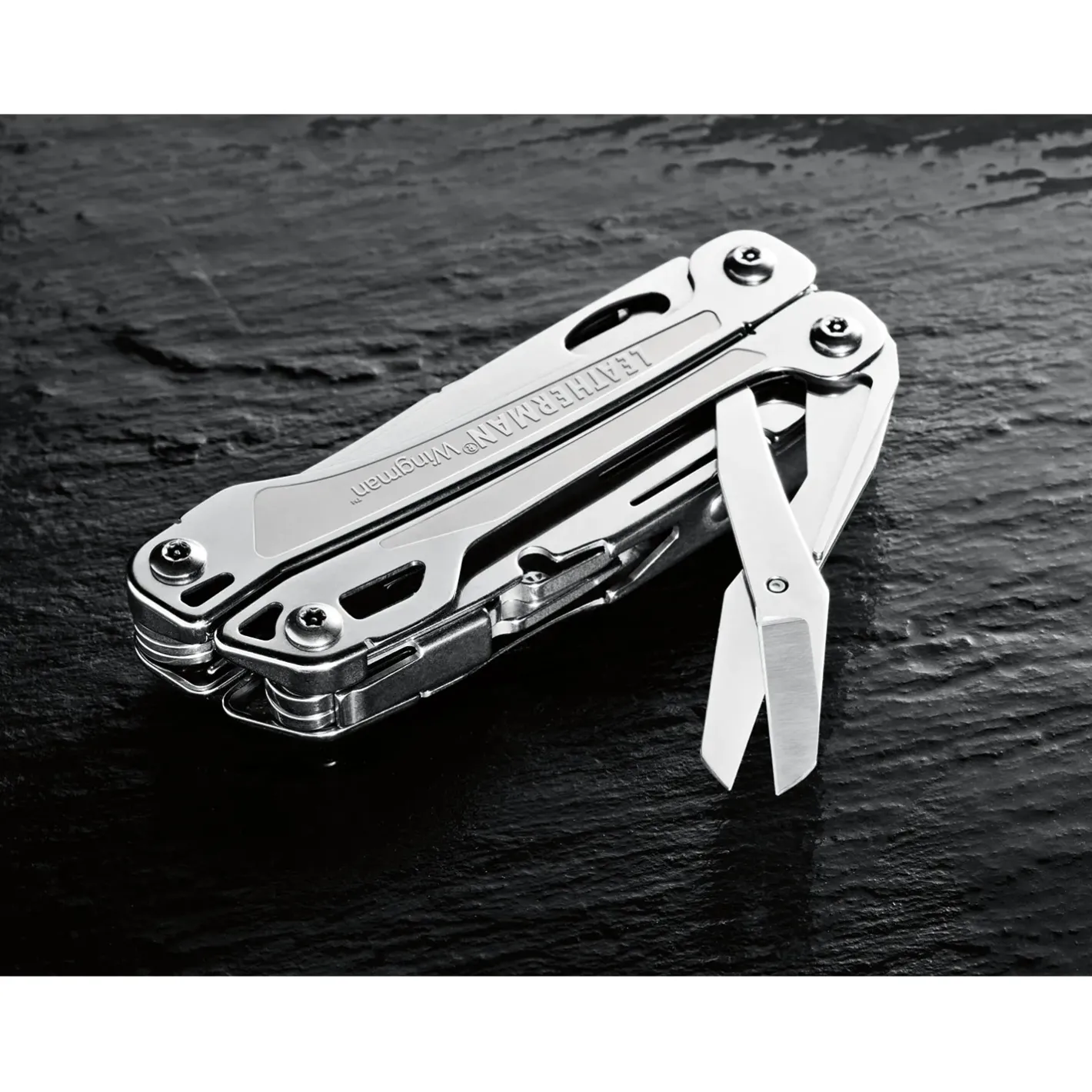 Leatherman Multitools<Wingman Nylon Sheath Grå (STAINLESS STEEL)