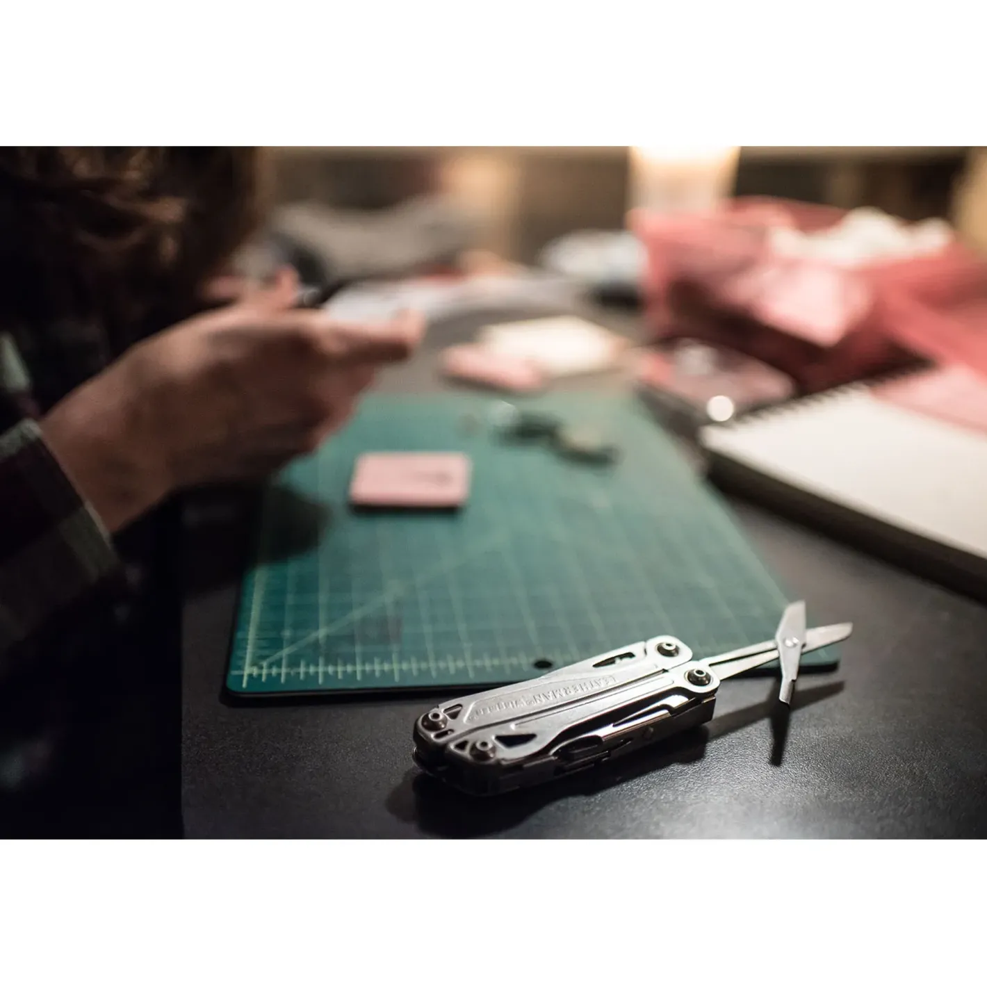 Leatherman Multitools<Wingman Nylon Sheath Grå (STAINLESS STEEL)