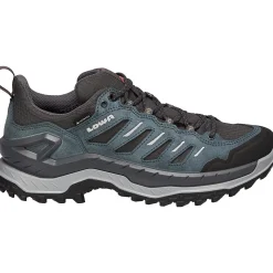 Lowa Vandresko|Vandresko<Mens Innovo GTX Lo Blå (DARK PETROL/MOOR)