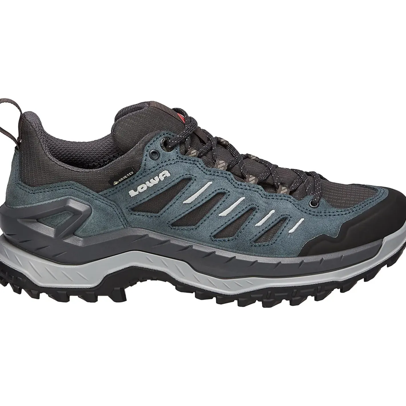 Lowa Vandresko|Vandresko<Mens Innovo GTX Lo Blå (DARK PETROL/MOOR)