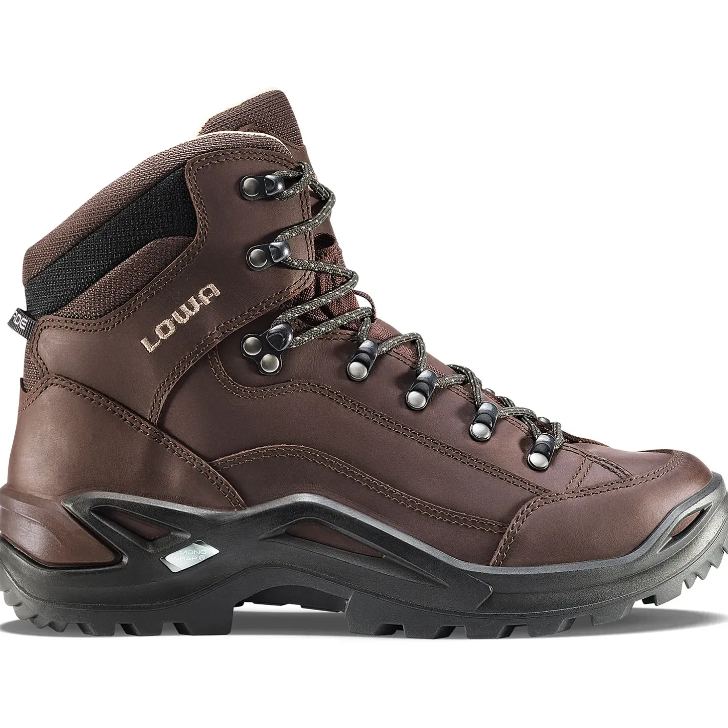 Lowa Vandrestøvler|Vandrestøvler<Mens Renegade LL Mid Brun (ESPRESSO)