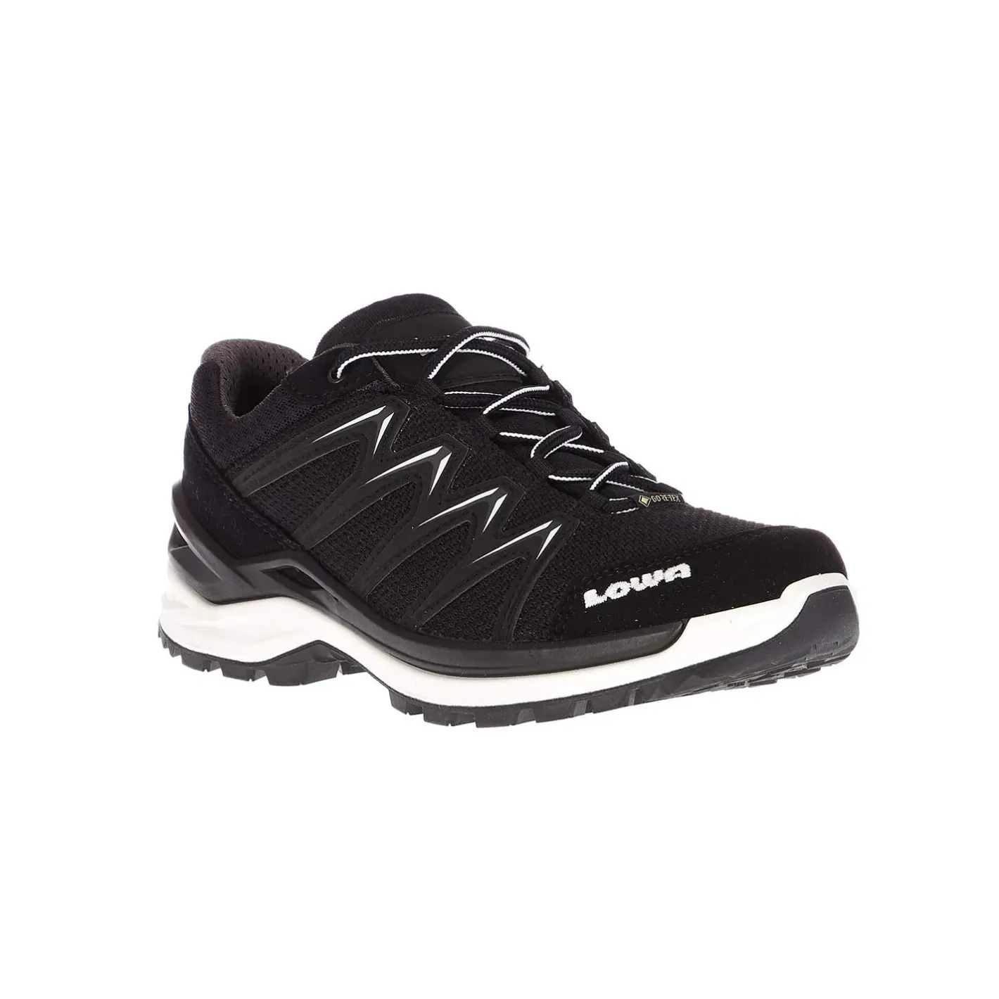 Lowa Vandresko|Vandresko<Womens Innox Pro GTX Lo Sort (BLACK/OFFWHITE)