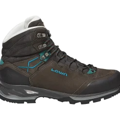 Lowa Vandrestøvler|Vandrestøvler<Womens Lady Light LL Sort (SLATE/TURQUOISE)