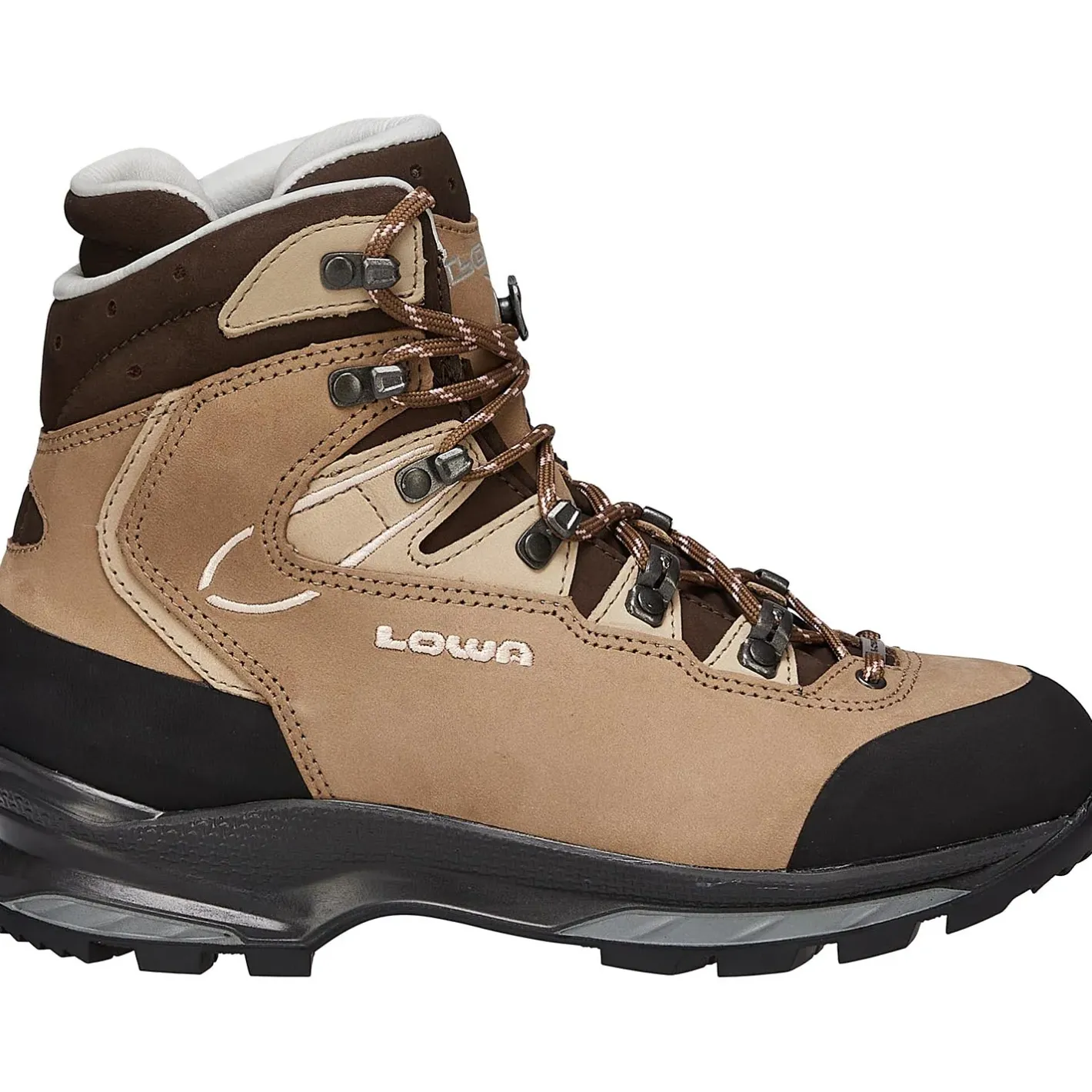 Lowa Vandrestøvler|Vandrestøvler<Womens Mauria Evo LL Brun (STONE/NUDE)