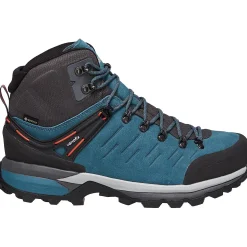 Meindl Vandrestøvler|Vandrestøvler<Mens Milford GTX Blå (PETROL/RED)