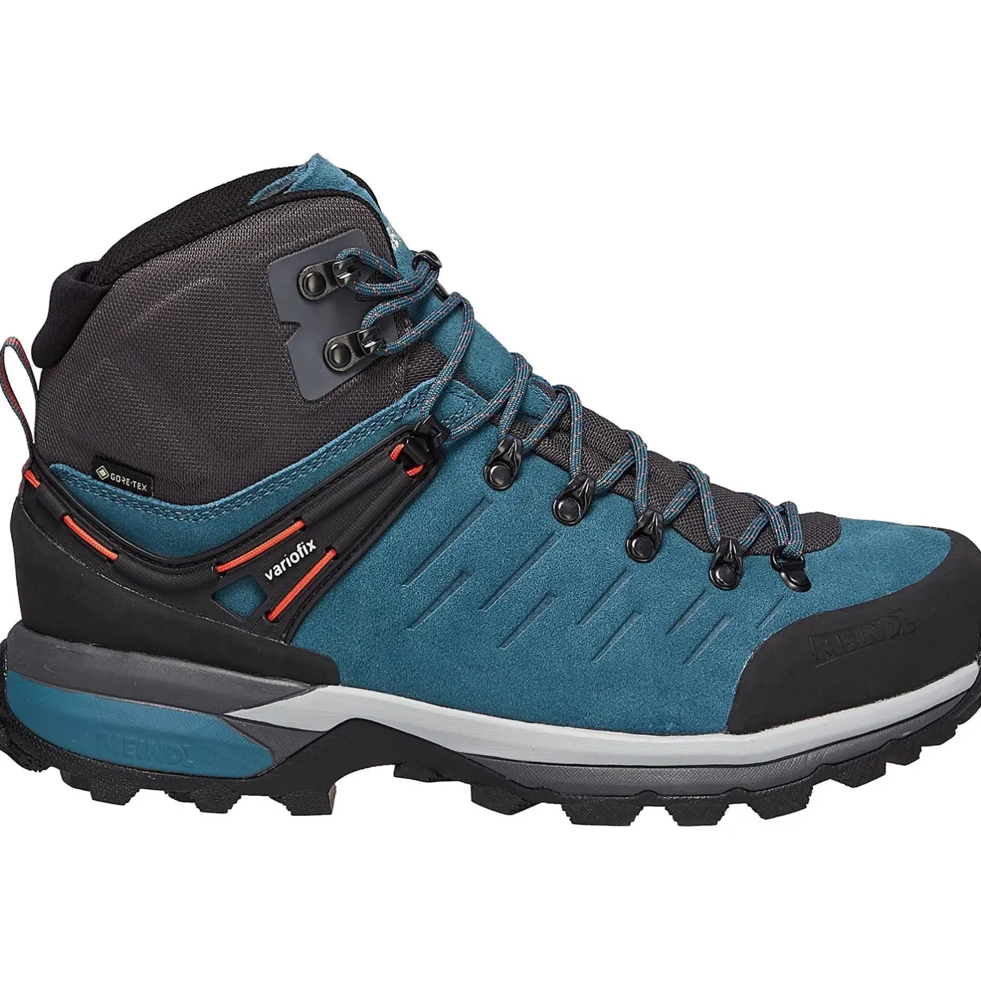 Meindl Vandrestøvler|Vandrestøvler<Mens Milford GTX Blå (PETROL/RED)