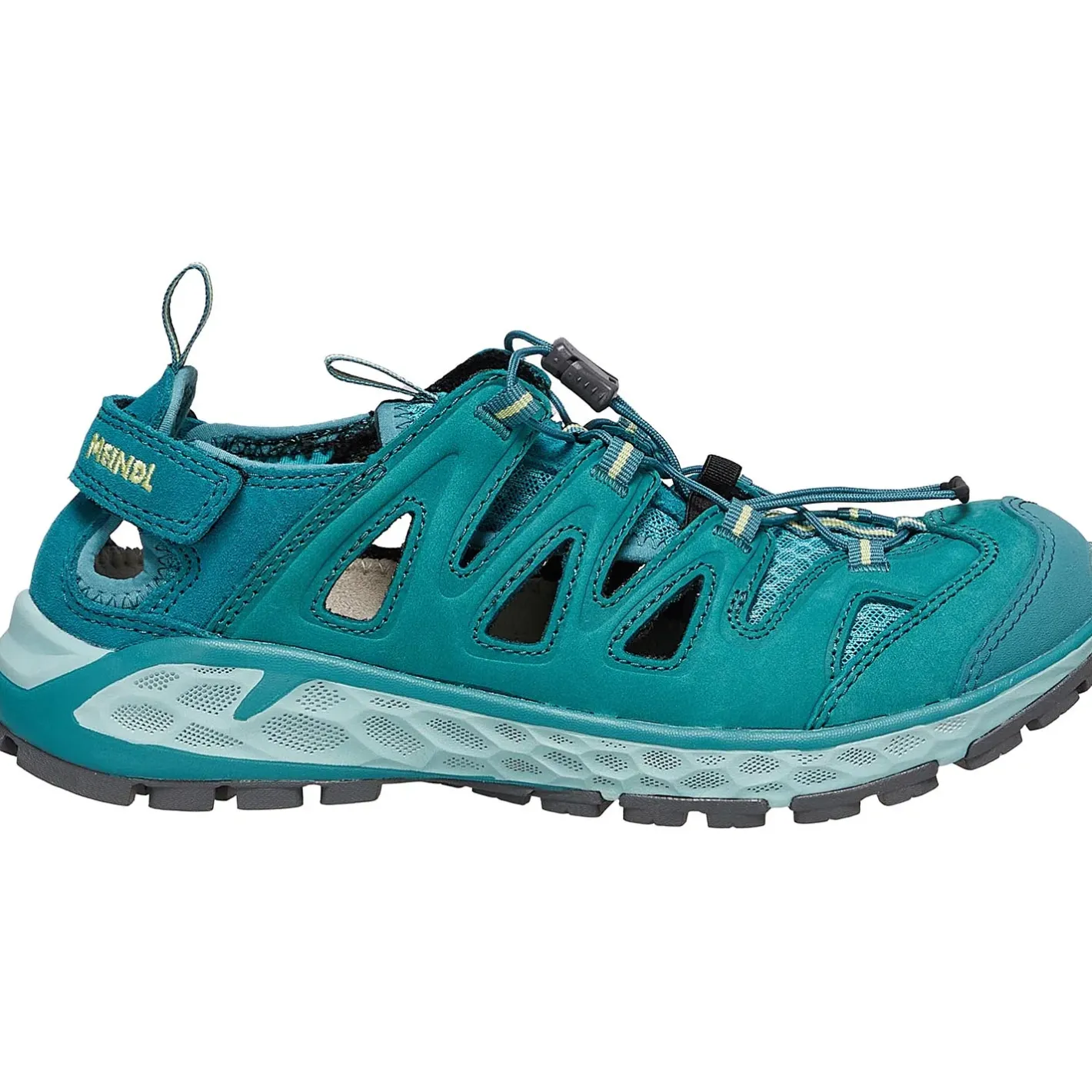 Meindl Sandaler|Sandaler<Womens Brindisi Lady - C Fit PW Blå (TURQUOISE/YELLOW)