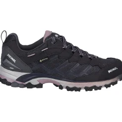 Et Grønnere Valg Vandresko|Vandresko<Meindl Womens Caribe Lady GTX 2022 model Grå (GRAPHITE/VIOLA)