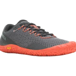 Merrell Løbesko<Mens Vapor Glove 6 Grå (GRANITE/TANGERINE)