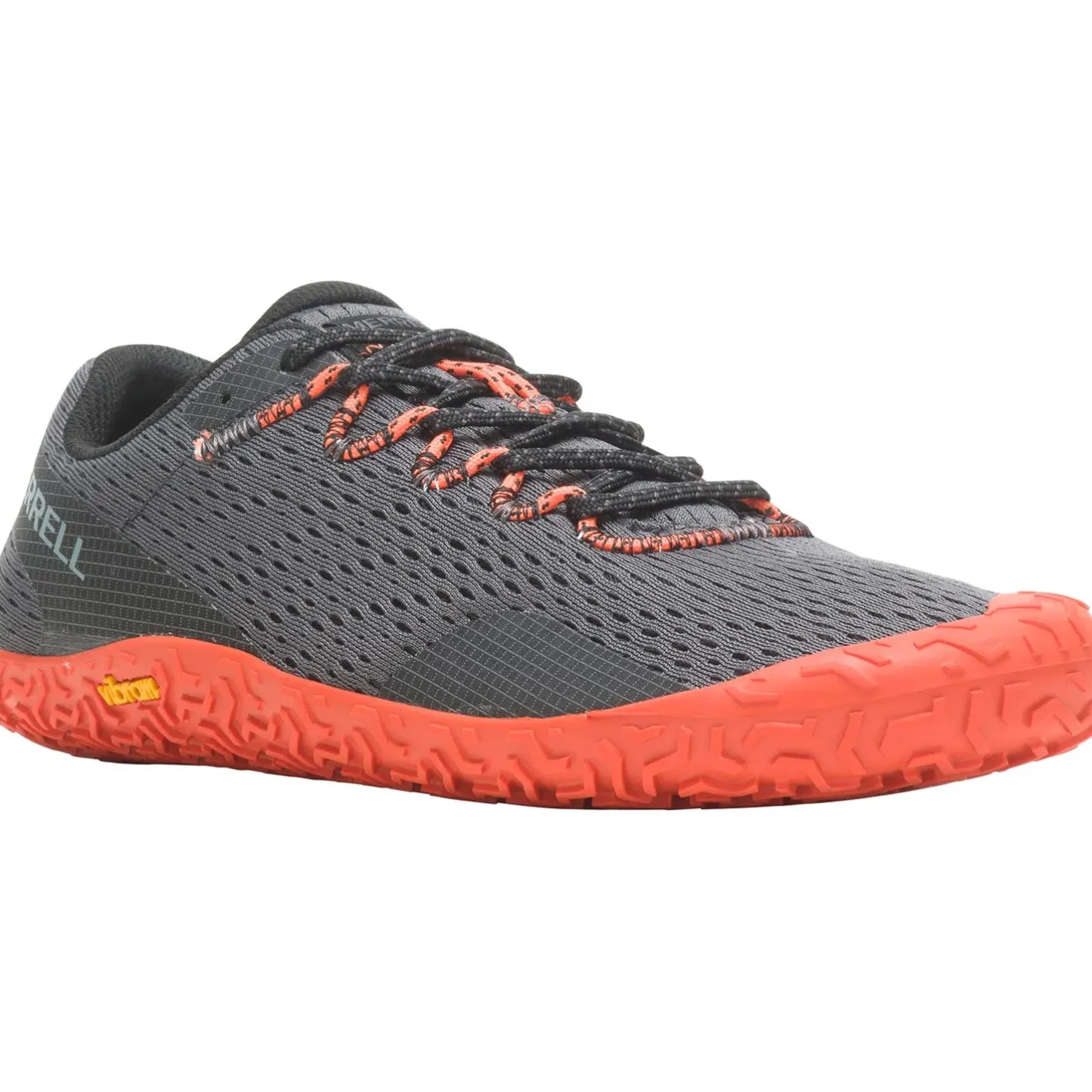 Merrell Løbesko<Mens Vapor Glove 6 Grå (GRANITE/TANGERINE)