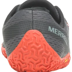 Merrell Løbesko<Mens Vapor Glove 6 Grå (GRANITE/TANGERINE)