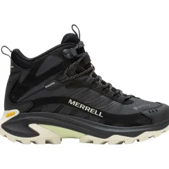 Merrell Vandrestøvler|Vandrestøvler<Womens Moab Speed 2 Mid GTX Sort (BLACK)