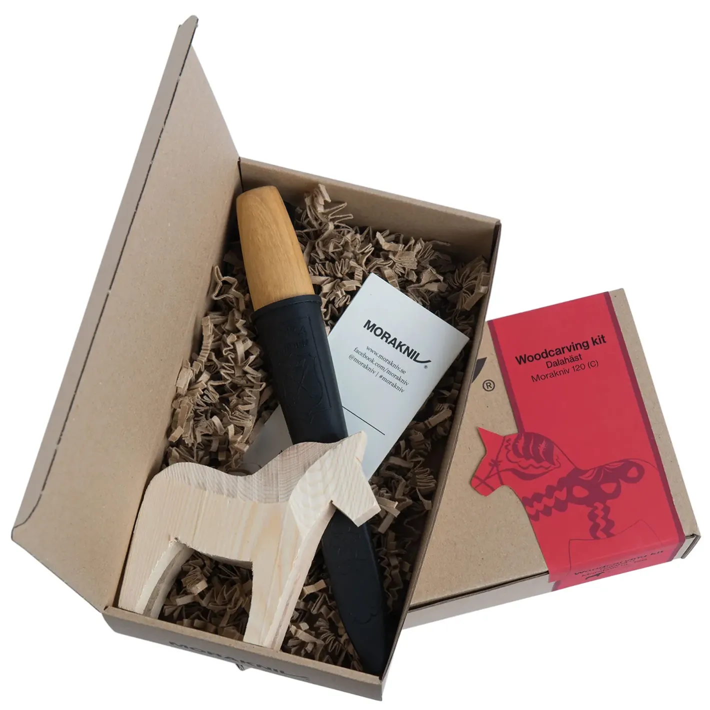 Morakniv Knive Og Tools<Woodcarving Kit Dala Horse Hvid (NATURAL)