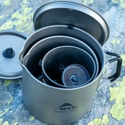 MSR Bestik, Tallerkener Og Kopper<Titan Kettle 1400 Ml Grå (TITANIUM)