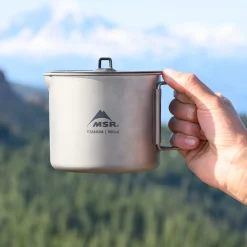 MSR Bestik, Tallerkener Og Kopper<Titan Kettle 900 Ml Grå (TITANIUM)