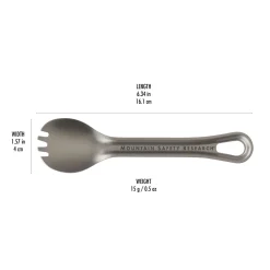 MSR Bestik, Tallerkener Og Kopper<Titan Spork Grå (TITANIUM)