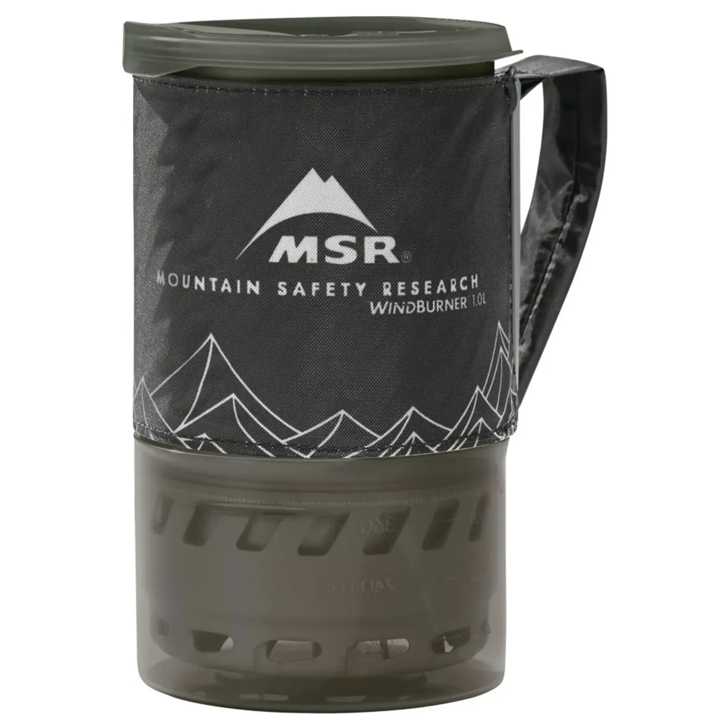 MSR Trangia-Sæt Og Brændere<WindBurner 1.0L Pers. Stove System Sort (BLACK)
